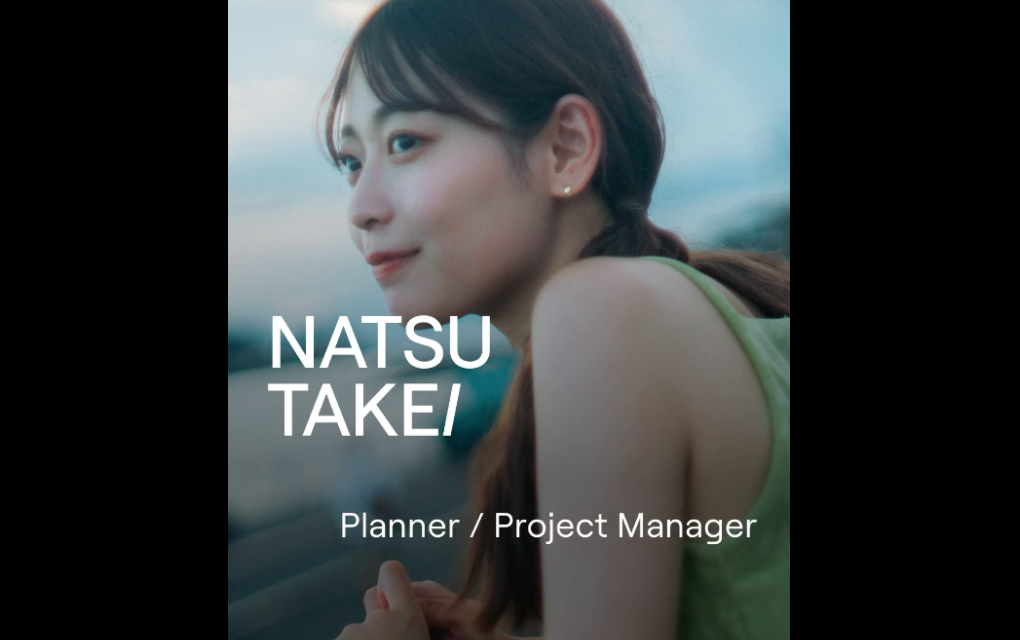 Introduce our new member, Natsu Takei