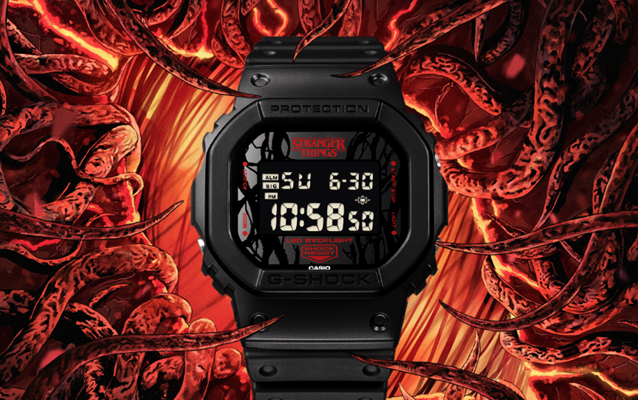 CASIO × Stranger Things Promotion